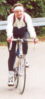 Die Riedhofwirtin Ingrid ist begeisterte Hobby-Radlerin!